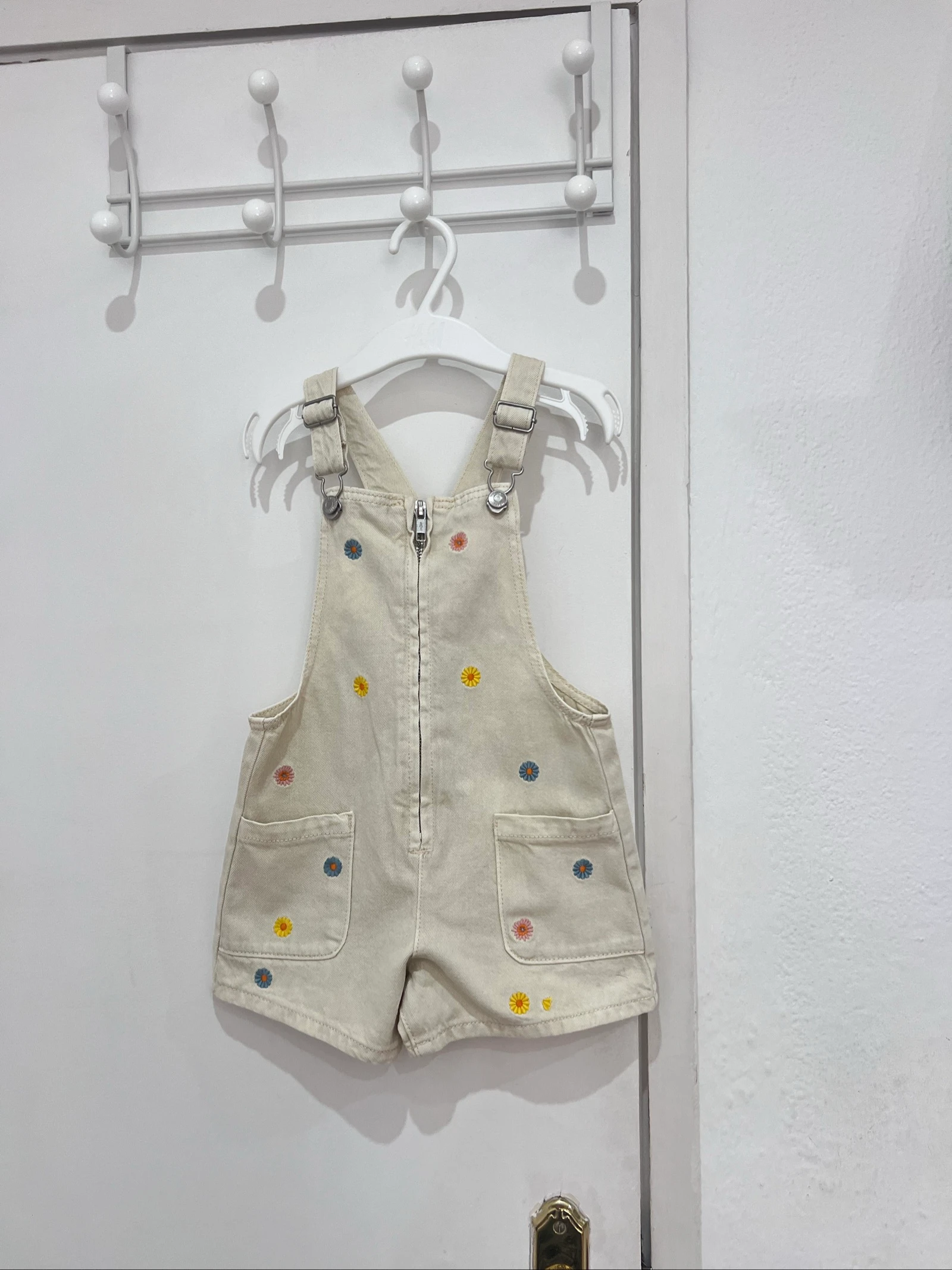 👧🏼 Macacão Flores| Zara| T* 2 (92cm)